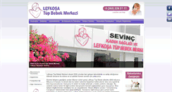 Desktop Screenshot of lefkosatupbebek.com